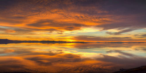 Sunset on Antelope Island