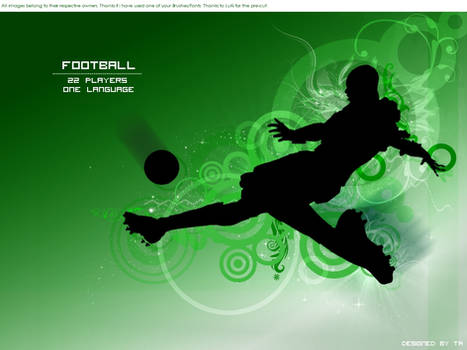 Football Vector Wallpaper