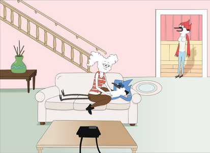 Love Seat (Regular Show Art)