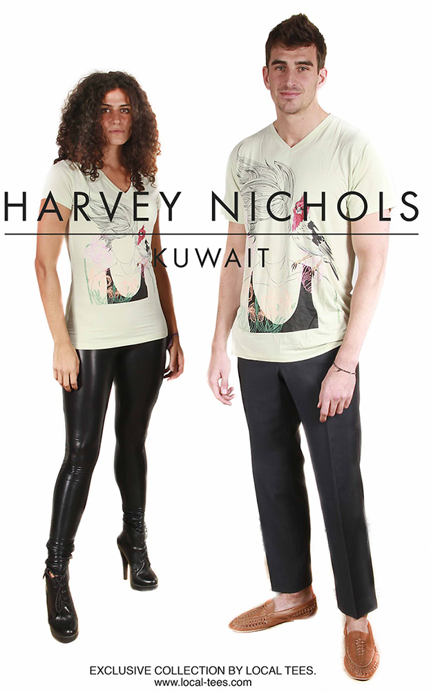 Bird guy for Harvey Nichols 2012.