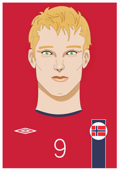 Martin Odegaard Illustration