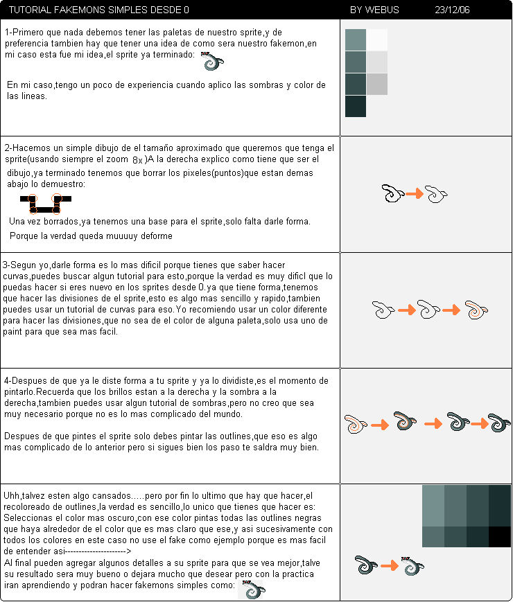 Fakemon Tutorial Fakemon tutorial by Webus on DeviantArt