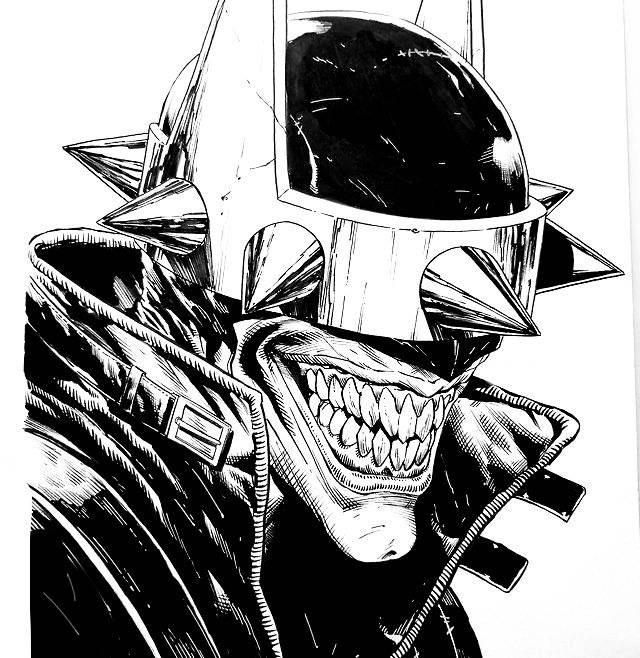 el batman que rie by legodibujante12 on DeviantArt