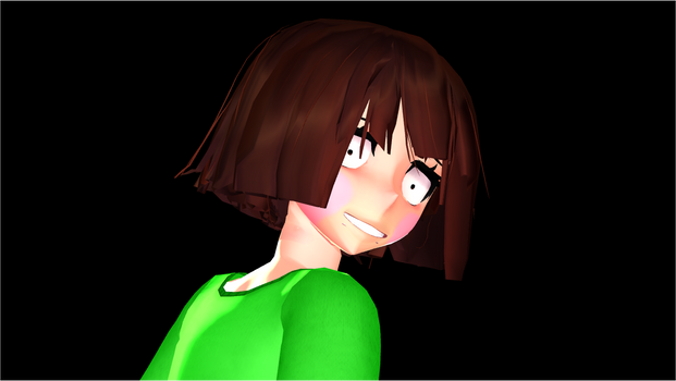 [MMD x Undertale] Chara's gintamaface {parody}