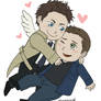 Dean and Cas