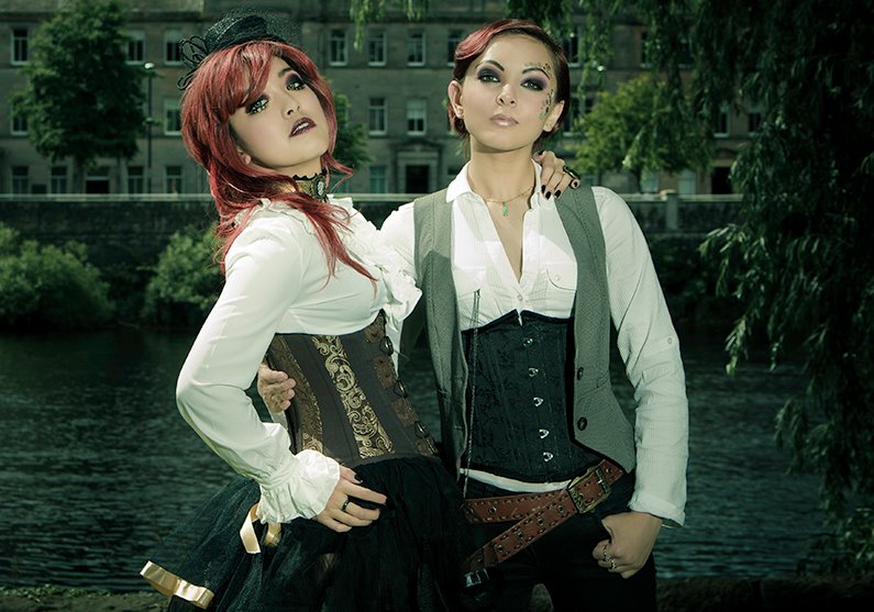 Steampunk Couple (Preview)