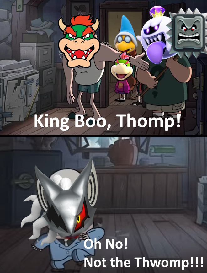 Meme: Infinite Vs Thwomp (Death Battle) by Yellowfan555 on DeviantArt