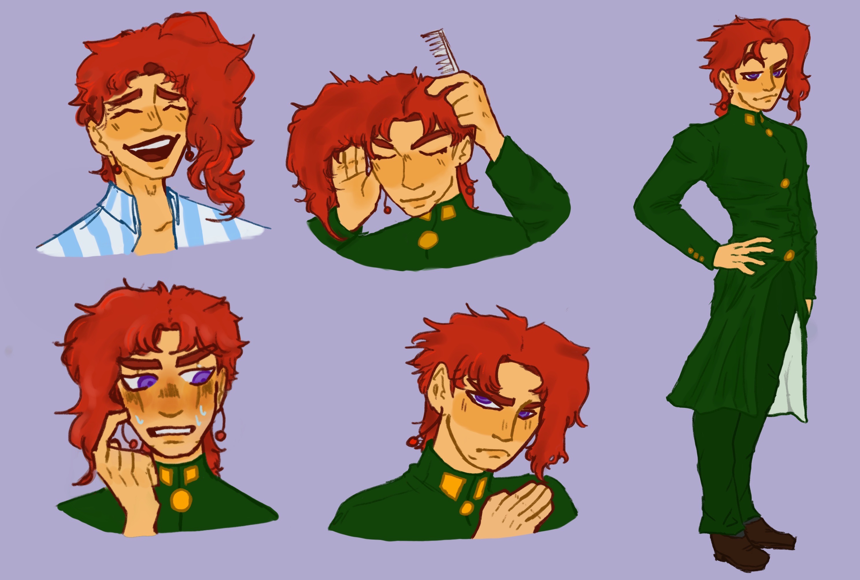 kakyoin !! by jackofstuff on DeviantArt