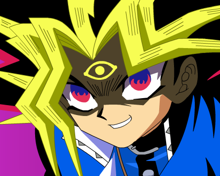 Yami Yugi - Grinning