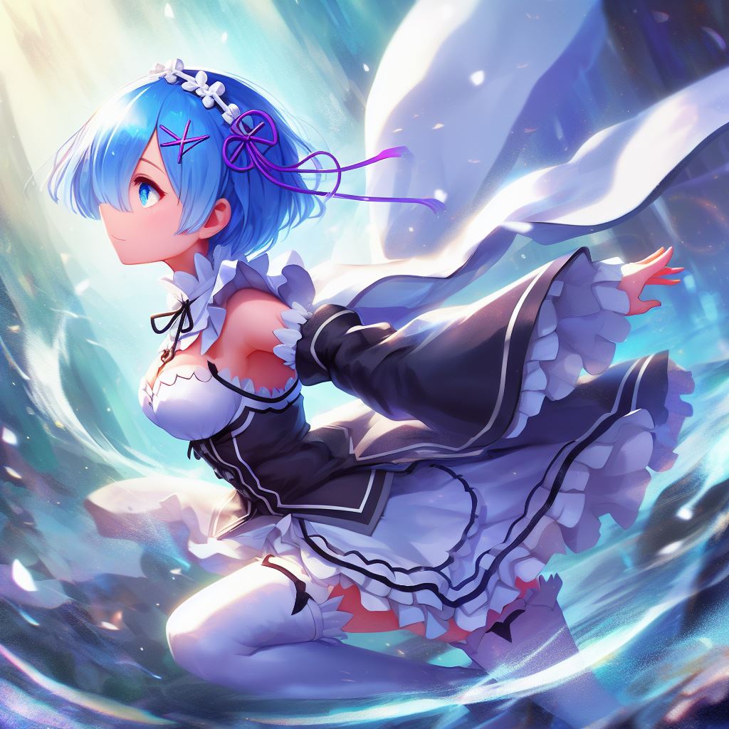 Deviantart Rem Rem From Re:Zero by MioSage on DeviantArt
