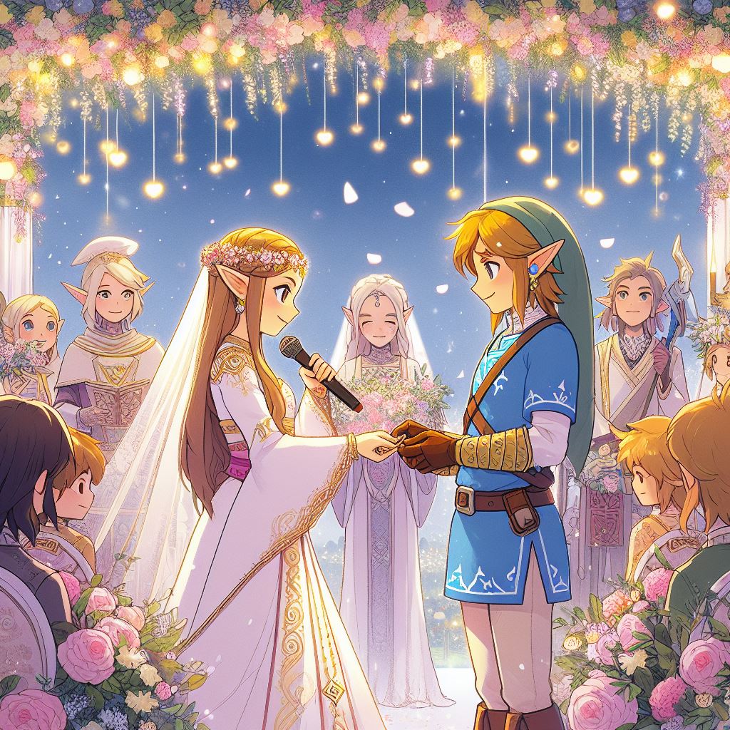 Zelda And Link Get Married By MioSage On DeviantArt zelda-and-link-get-married-by-miosage-on-deviantart