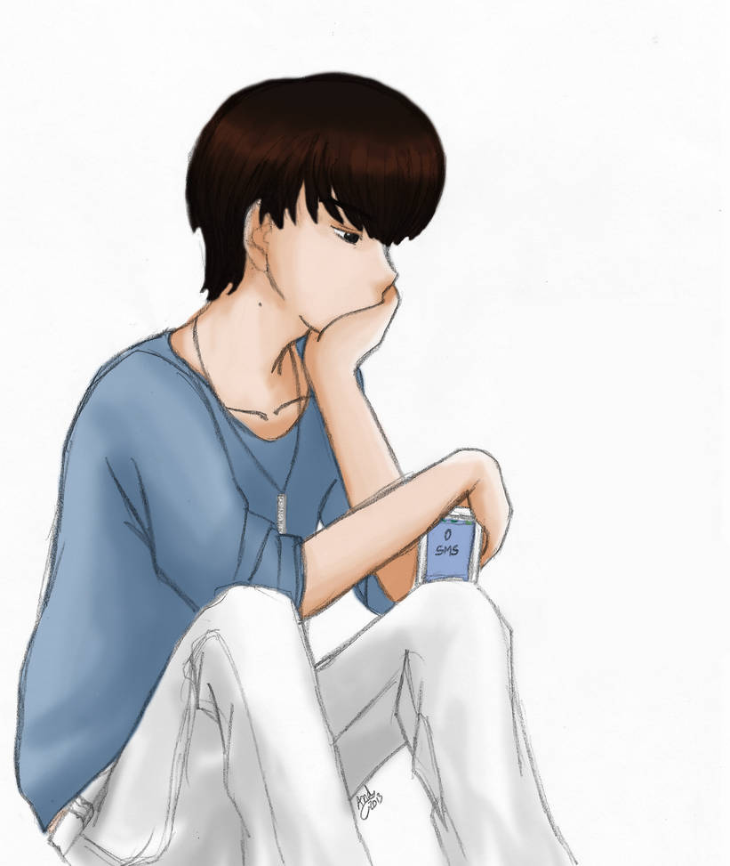 .: Sehun is sad :. by OhAnika