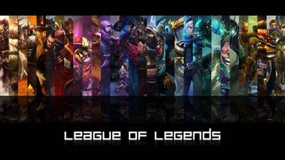 League of Legends - Male Champions Wallpaper