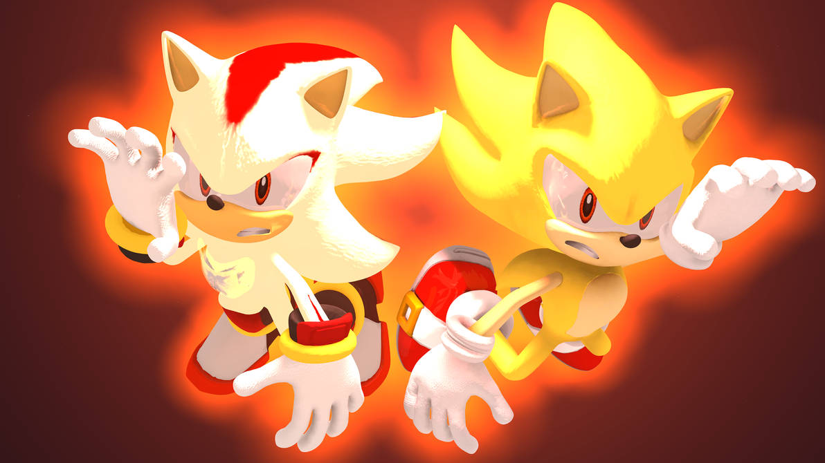 Sonic Adventure 2 Super Sonic and Super Shadow by SpideyManFan1994 on ...