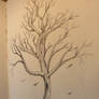 Tree pen Drawing