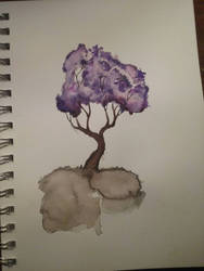 Tree Watercolor Sketch