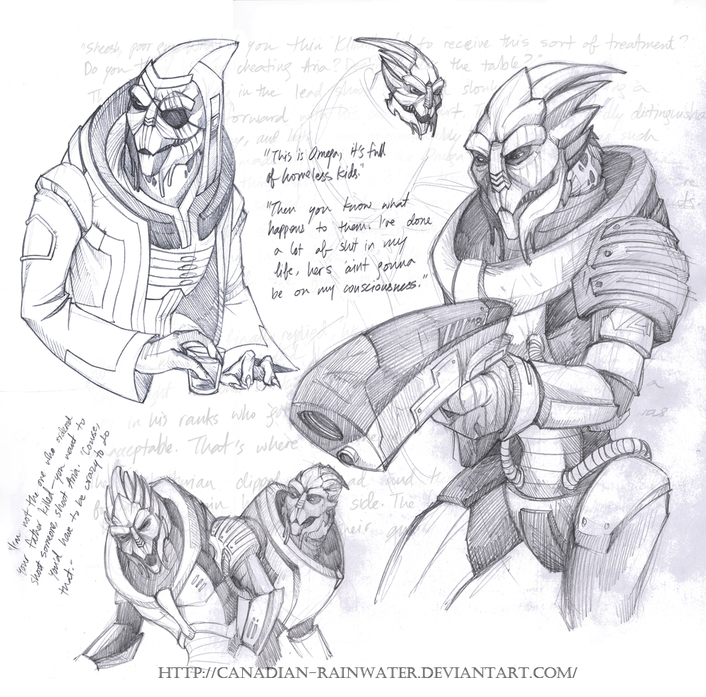 Turian sketches