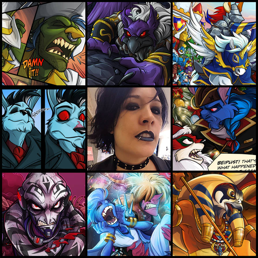 Art vs Artist - v.02 by Quarter-Virus