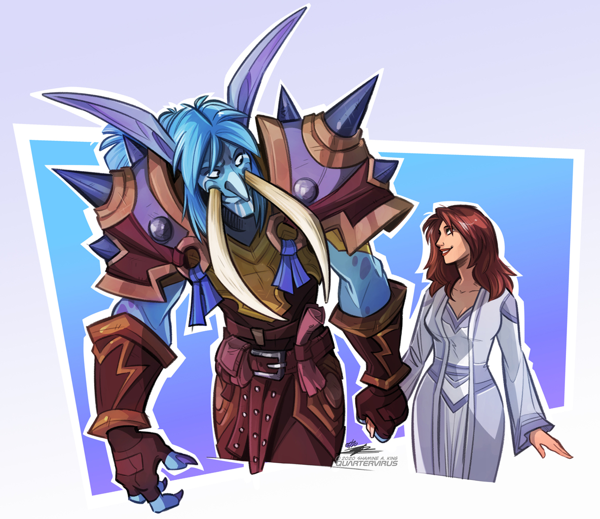 Commission - WoW Couple