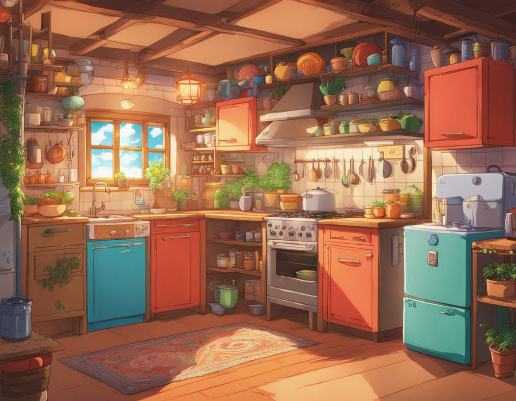 Ghibli Rice Cooker Studio Ghibli Kitchen in the Morning by studioghiblicore on DeviantArt