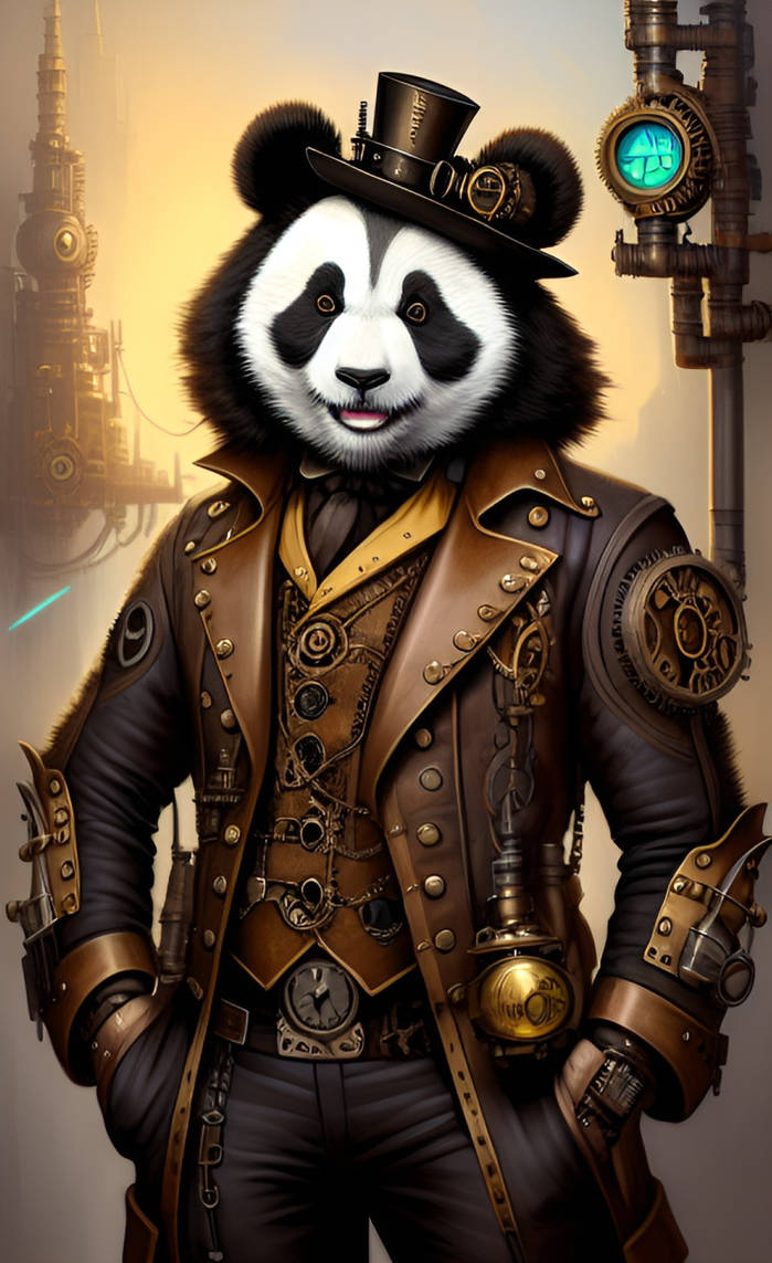 Panda Engineer, Pangineer? by GameLikeFire on DeviantArt