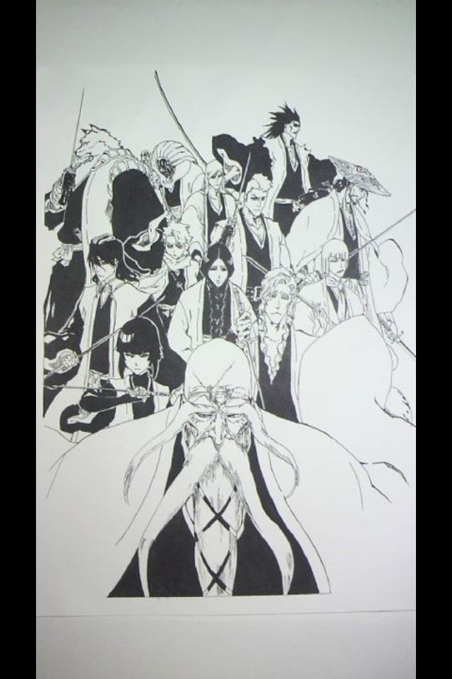 New arc All Captains of the 13 Court Guard Squads by BlueTeamRules on New arc All Captains of the 13 Court Guard Squads by BlueTeamRules on