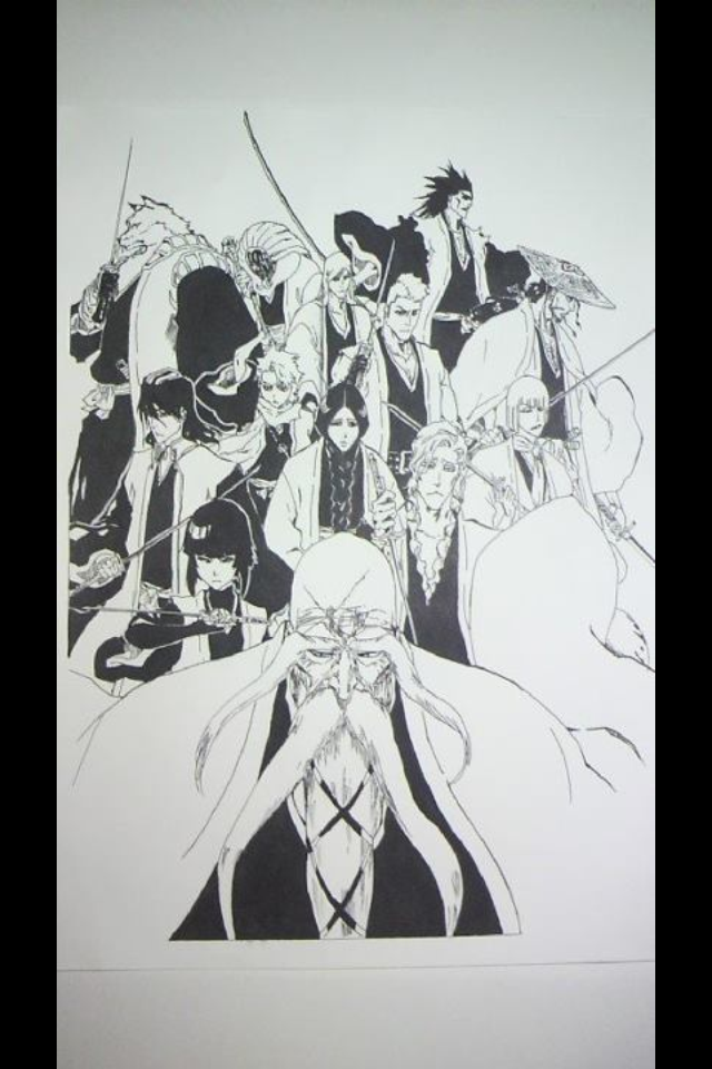 New arc All Captains of the 13 Court Guard Squads by BlueTeamRules on
