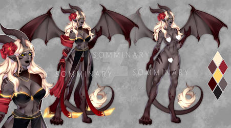 ADOPT Vermillion dragon [OPEN]