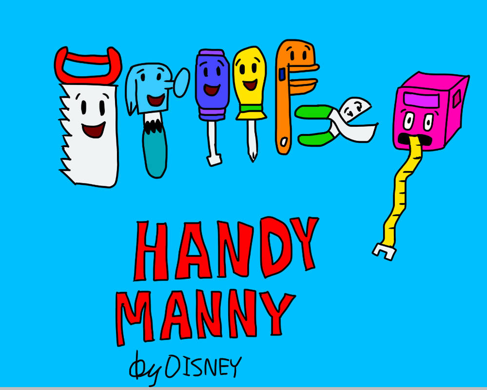 Handy Manny Tools (Peanuts Style) by AFADAEast on DeviantArt