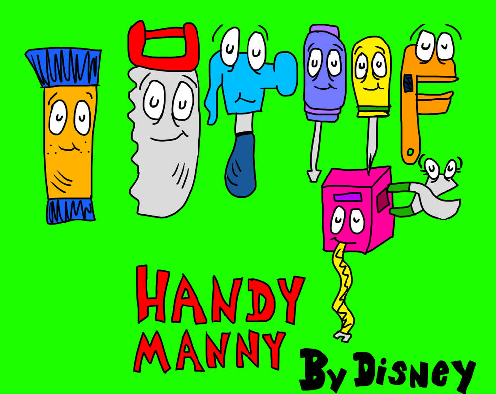 Handy Manny Tools (Dr. Suess Style) by AFADAEast on DeviantArt