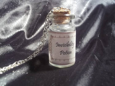 Harry Potter inspired Invisibility potion necklace