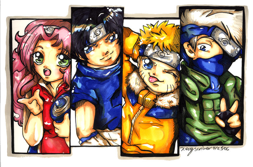 Naruto Chibi Series 1 CO by bastett on DeviantArt