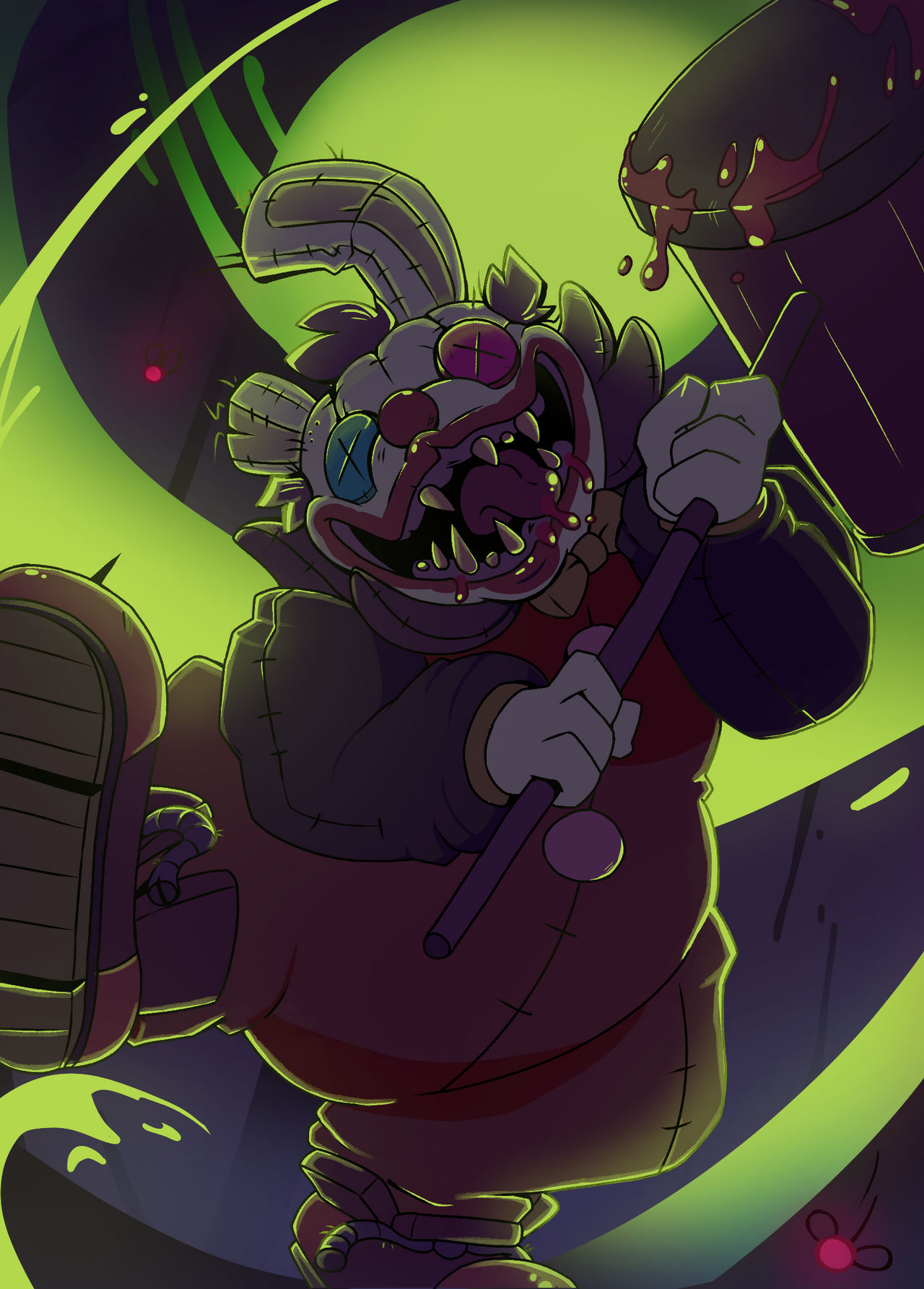 Clown Springtrap By Latxy2 On DeviantArt clown-springtrap-by-latxy2-on-deviantart