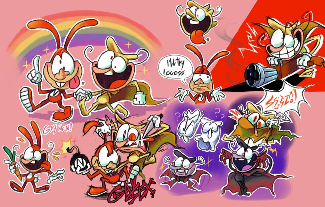 Noise and Noid doodles! by Latxy2 on DeviantArt