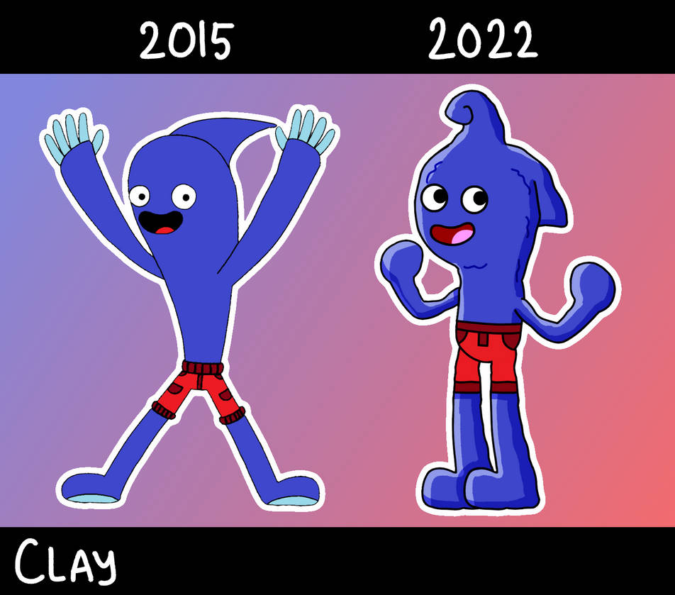 Deviantart Clay AD Evolution - Clay by IkkySubmitsArchive on DeviantArt