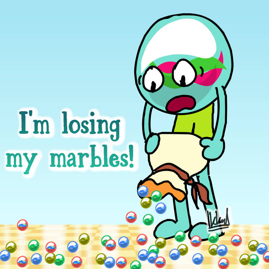 Lost Marbles Sticker Losing My Marbles! by IkkySubmitsArchive on DeviantArt