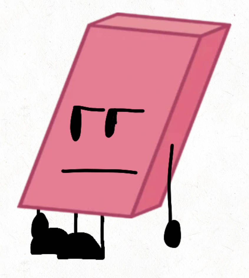 Eraser In BFDI Style by mmoreno12 on DeviantArt