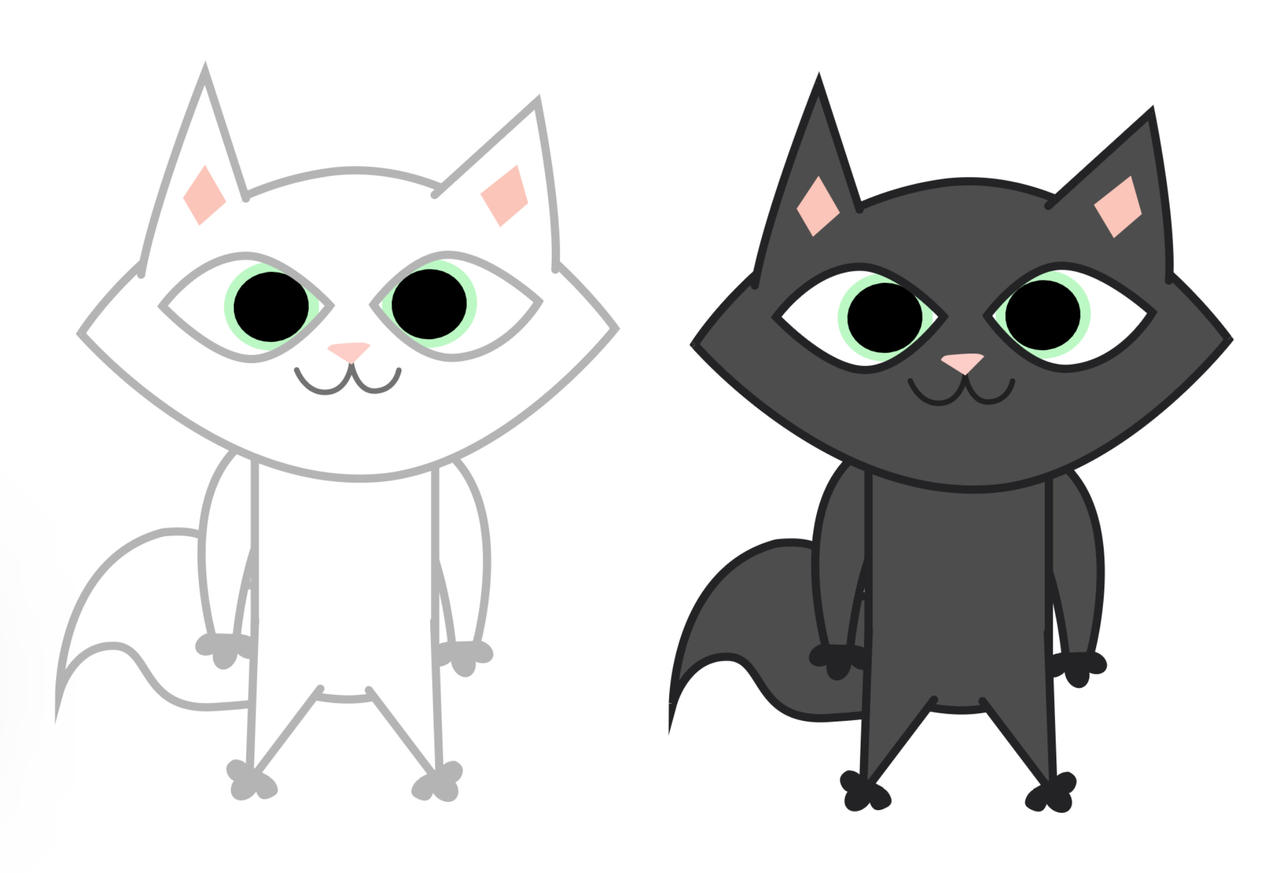 Abc Mouse Deviantart I made White Cat and Black Cat from ABCMouse by MarcomorenoTV on DeviantArt