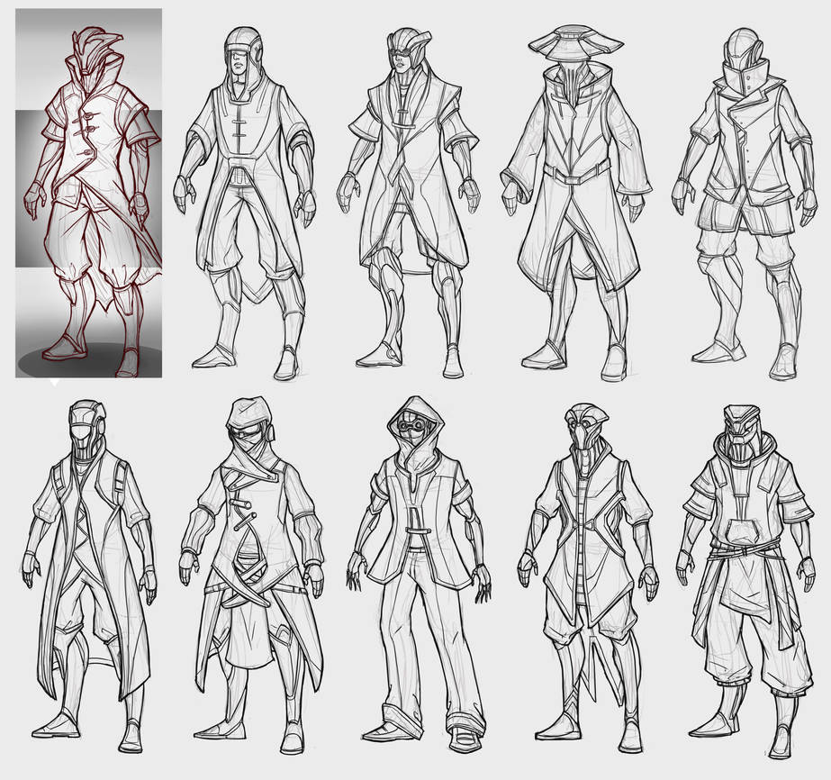 Decatur Character Designs character design set 1 by KrayzieEdi on DeviantArt