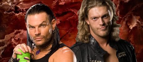 Jeff Hardy and Edge