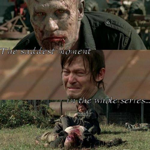 Daryl's saddest moment