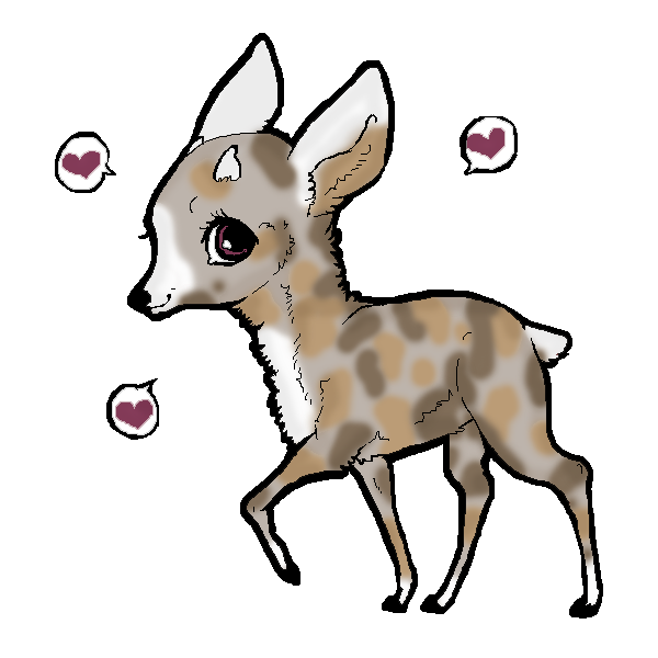 Cute Deer By Azalawolf On Deviantart