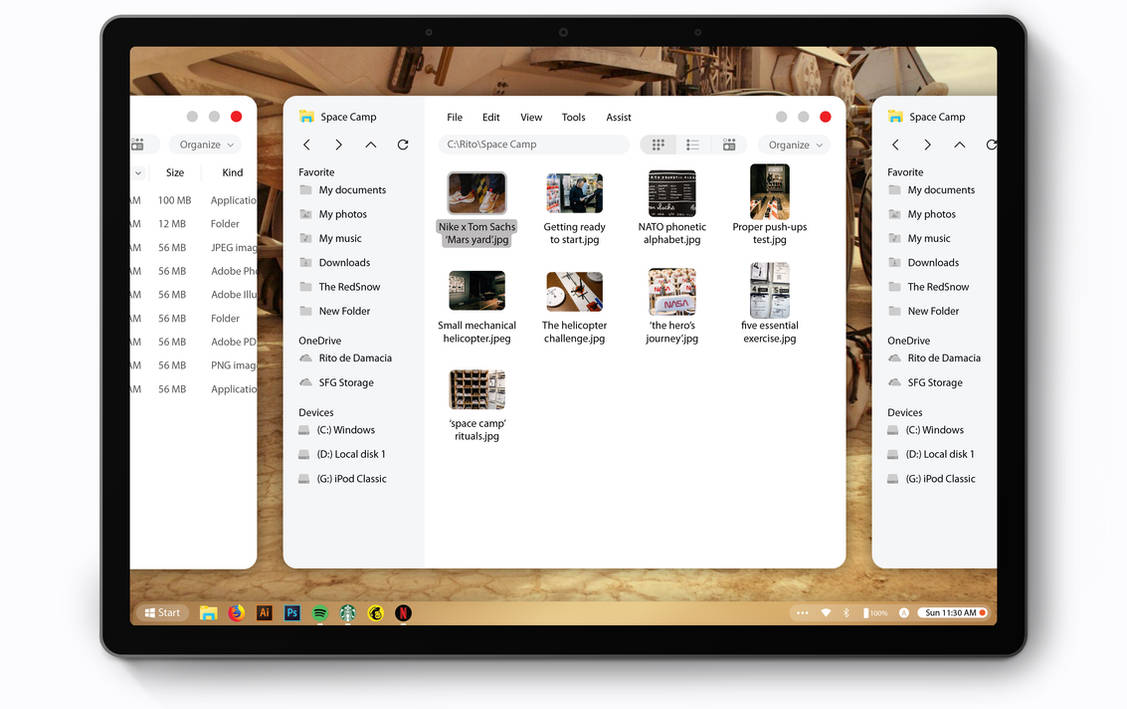 Spacw Files Windows Space / File Explorer by ritodedamacia on DeviantArt