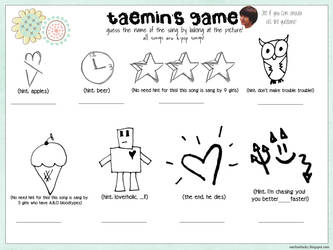 Taemin's Game