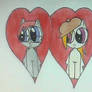 Hearts and Hooves Couple 5- Silver Sunshine