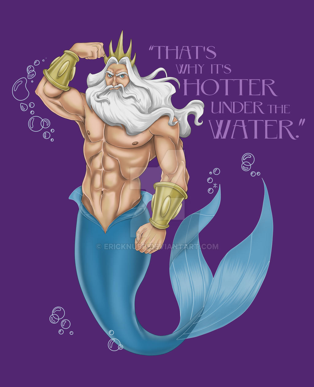 King Triton By Ericknupp On Deviantart