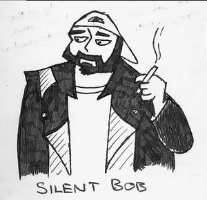 Silent Bob Smokes