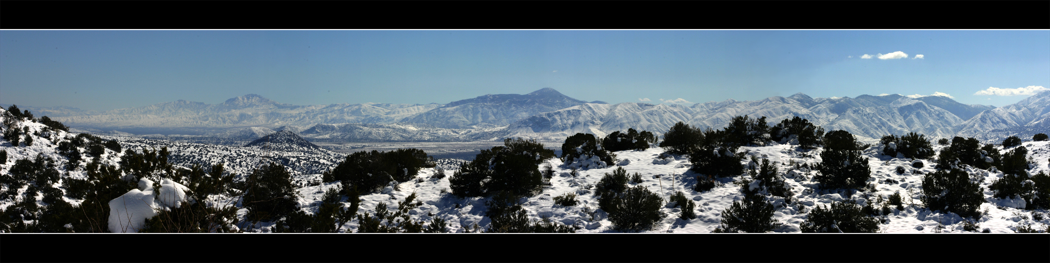 Temp - Panorama Snowy Arizona