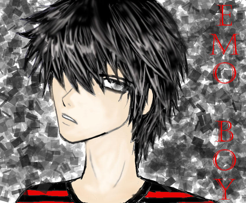 anime emo boy by thesleepinghunter on DeviantArt