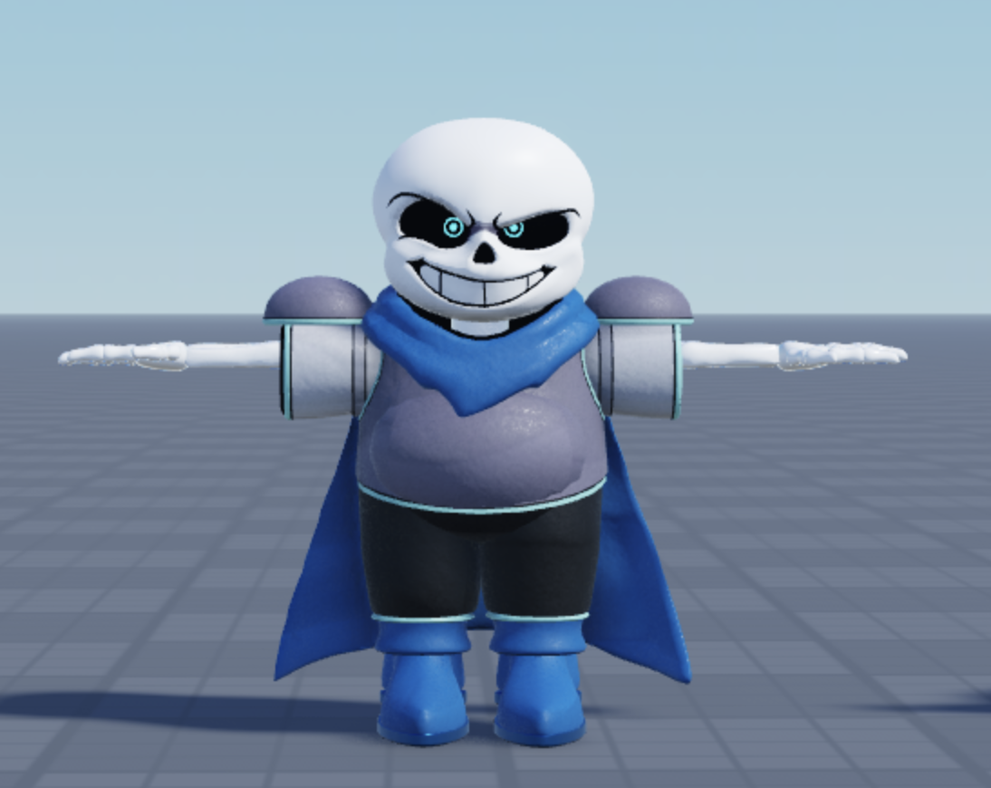swap sans model by sharsicl on DeviantArt